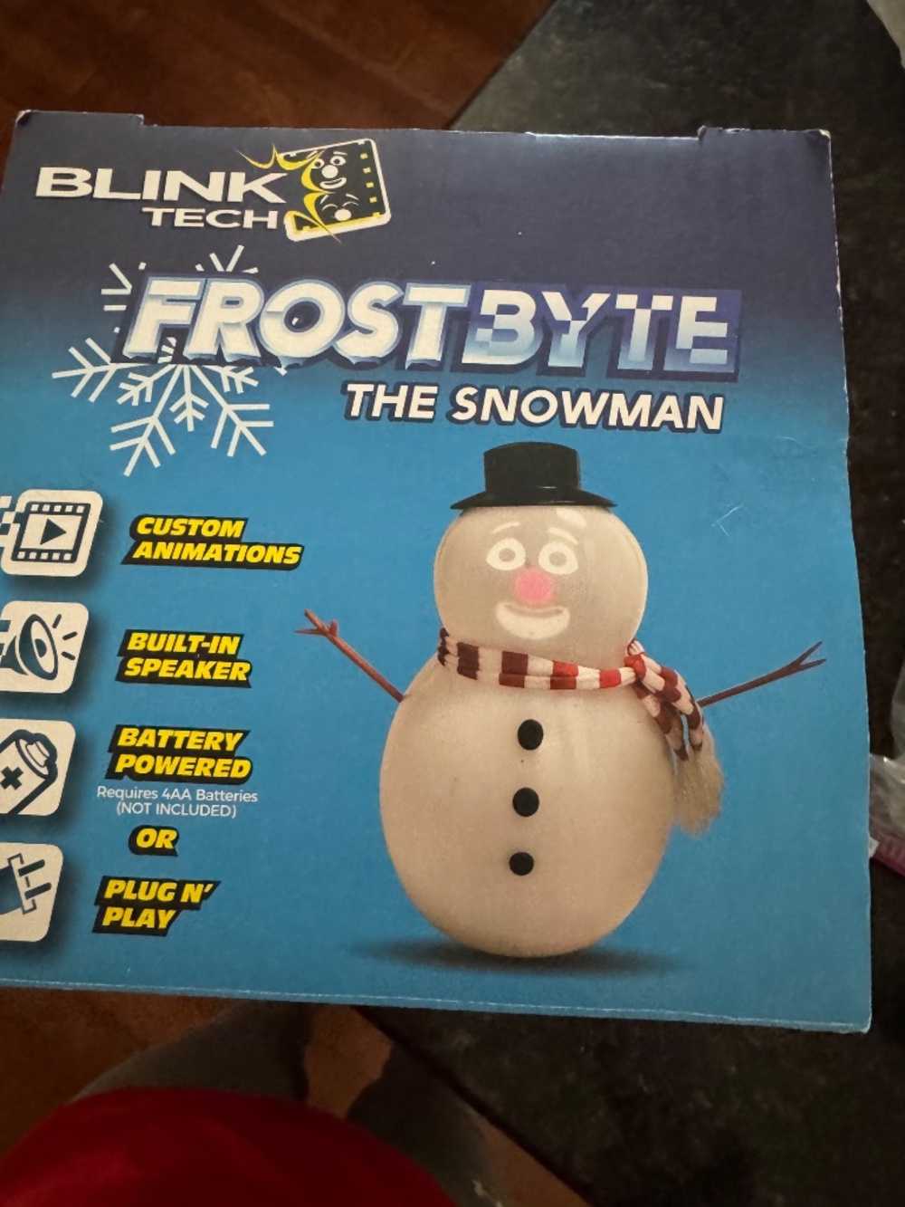 Frostbyte Snowman Animated - Picture 4 of 6